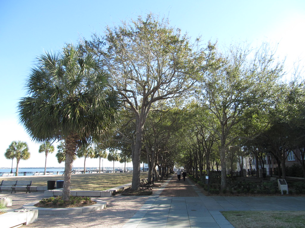Charleston Waterfront Park boat ride